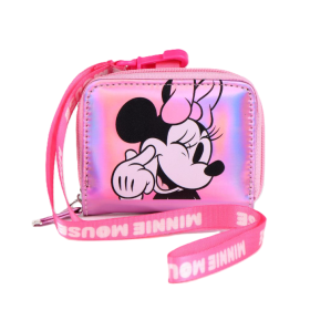 Monedero Iridiscente Minnie Back To School De Cerdá