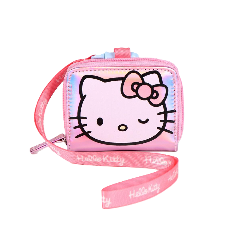 Monedero Iridiscente Hello Kitty Kuromi Surtido De Cerdá