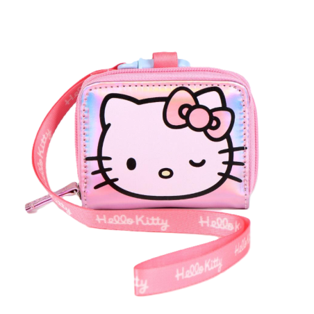 Monedero Iridiscente Hello Kitty Kuromi Surtido De Cerdá