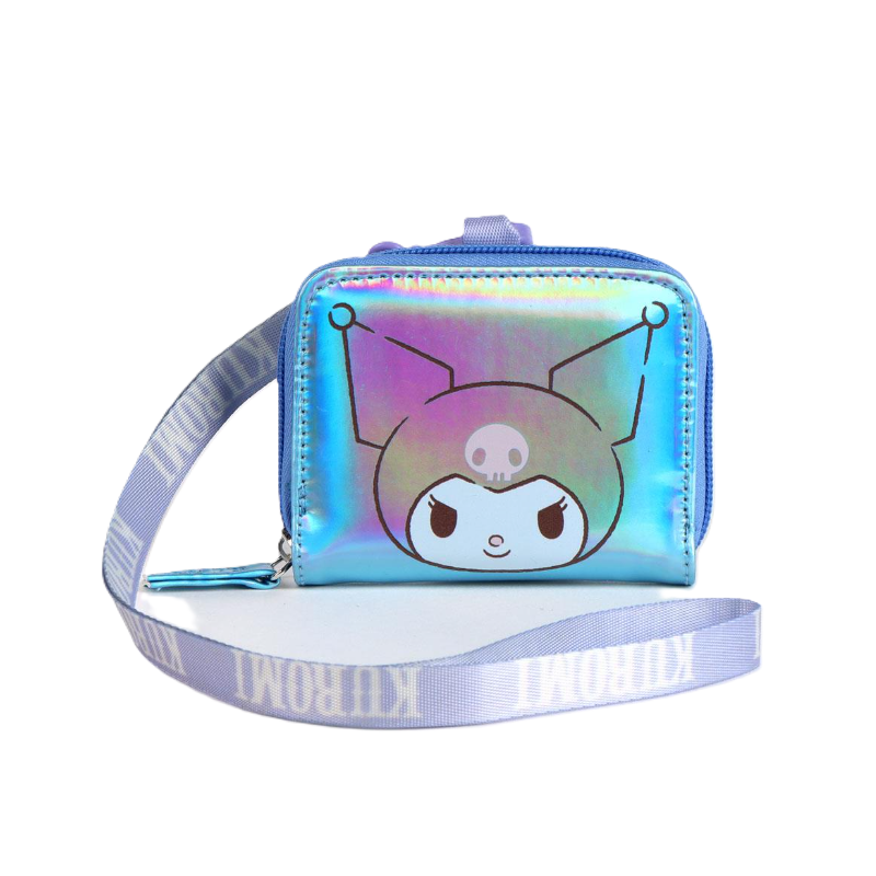 Monedero Iridiscente Hello Kitty Kuromi Surtido