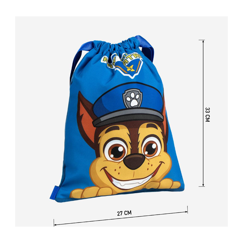 Saquito Escolar Patrulla Canina