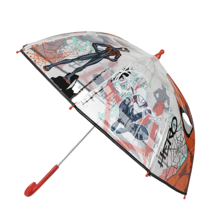Paraguas Manual Poe Burbuja Spiderman