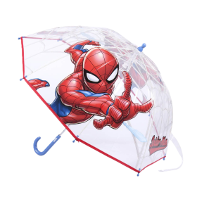 Paraguas Manual Spiderman Pop Burbuja De Cerdá