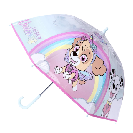 Paraguas Manual Poe Burbuja Patrulla Canina Skye Y Everest De Cerdá