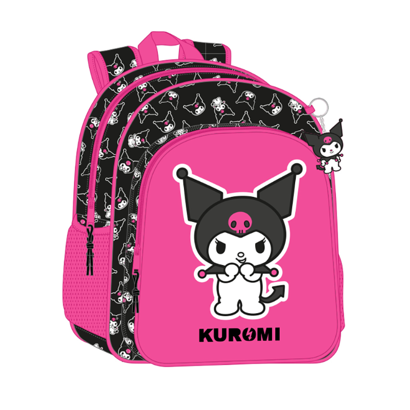 Mochila Adaptable A Carro Kuromi De Safta