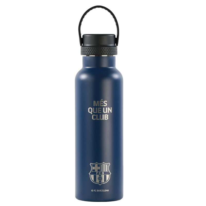 Botella Termo FC Barcelona Azul 600 Ml De Safta
