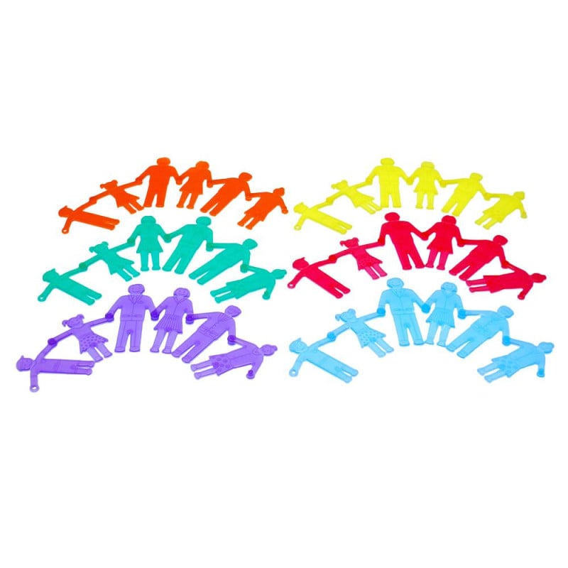 Tickit Silishapes Une Personas 36 Piezas