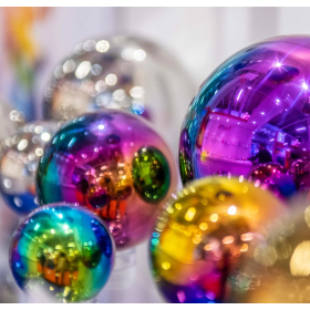 Tickit Conjunto 4 Bolas Sensoriales Explosión de Color 2