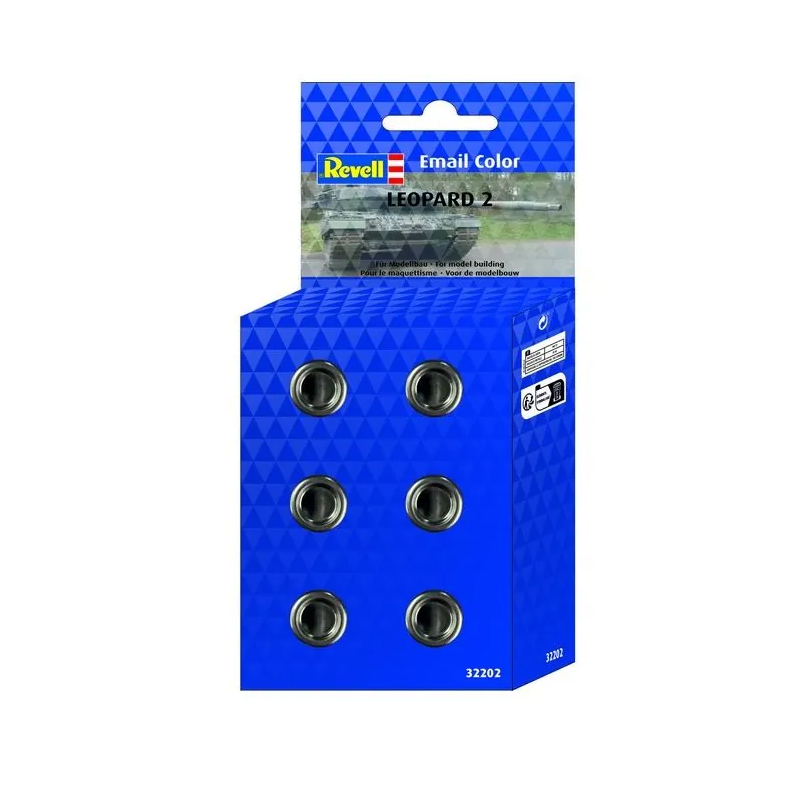 Set Colores Leopard 6 uds 14 ml Revell