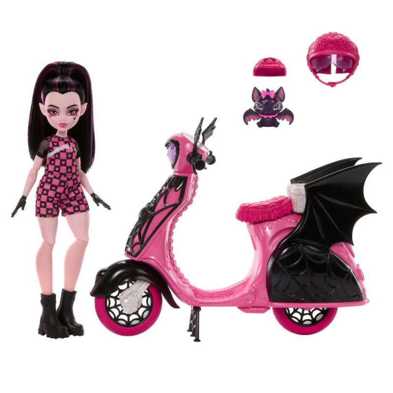 Monster High Draculaura Vamptastic Moto