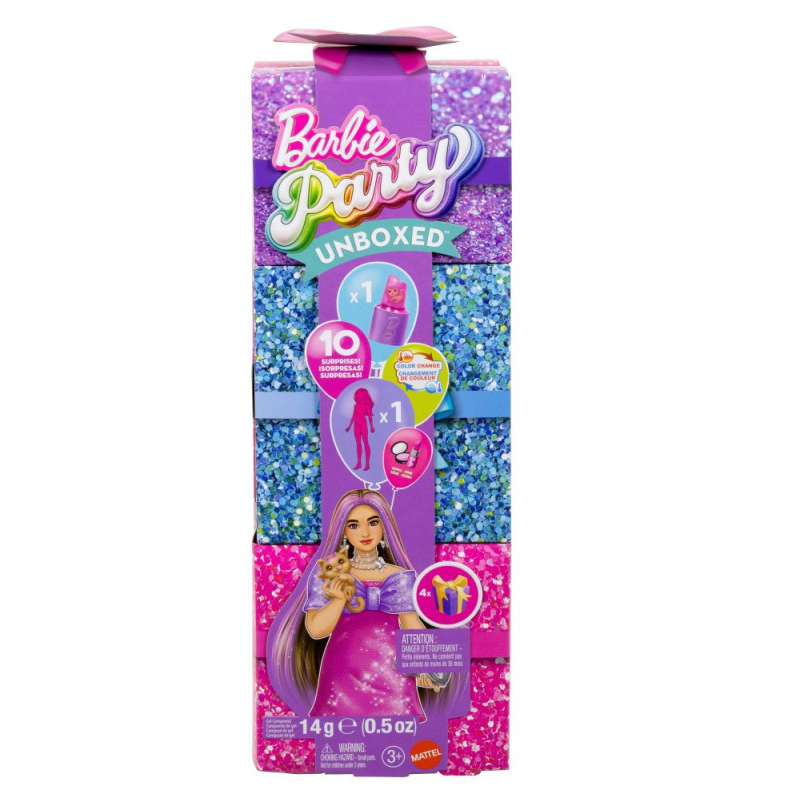 Barbie Party Unboxed Rosa