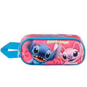 Portatodo Lilo Y Stitch Doble 3D Match De K-Ractermania
