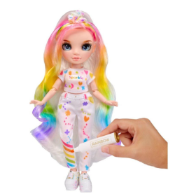 Rainbow High Color & Create Muñeca Ojos Azules 2