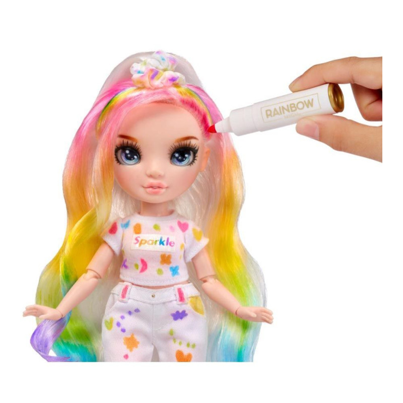 Rainbow High Color & Create Muñeca Ojos Azules