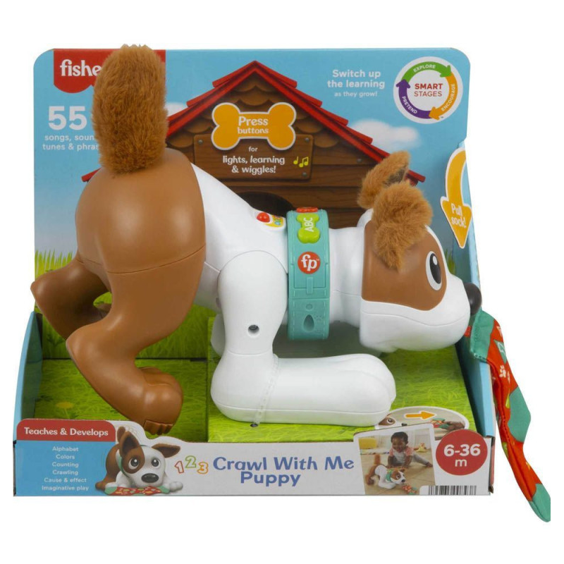 Fisher Price Perrito Gatea Y Juega Conmigo