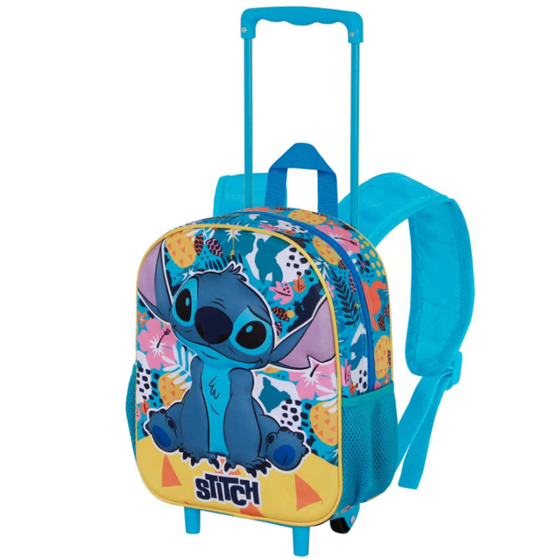 Trolley Mochila Lilo Y Stitch 3D PQ Fu