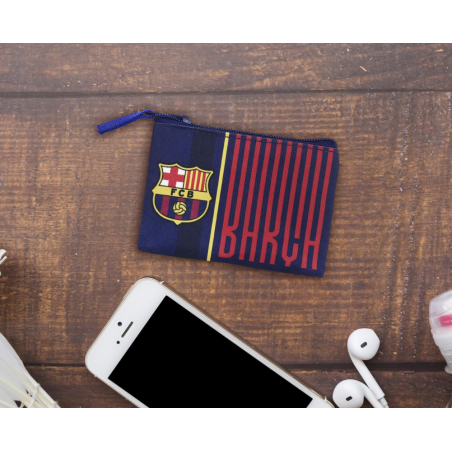 Monedero Rectangular FC Barcelona