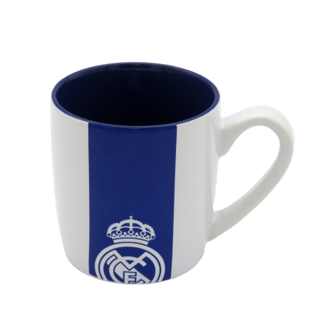 Taza Real Madrid Blanca Bicolor 350 Ml