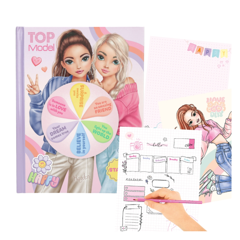 TOP Model Libro De Estados De Ánimo Color De Top Model