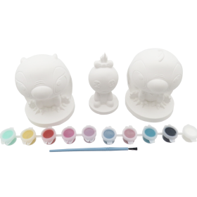 Stitch 3 Figuras De Escayola Para Pintar De CyP Brands 2