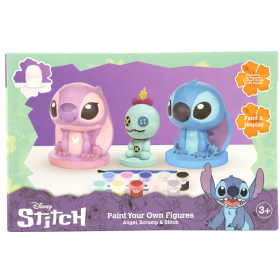 Stitch 3 Figuras De Escayola Para Pintar De CyP Brands