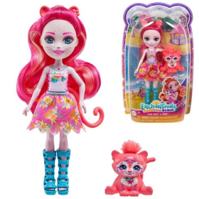 Muñeca Enchantimals Tigre Y Mascota
