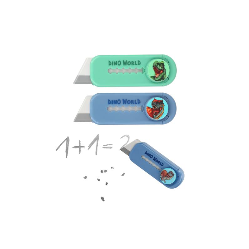 Cuter Borrador Dino World Surtido