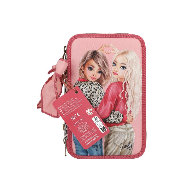 Top Model Estuche Triple Leoheart