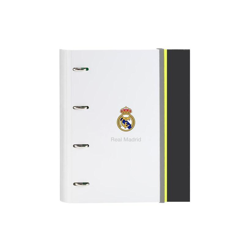 Carpeta De Anillas Con Recambio Real Madrid