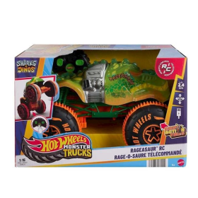 Hot Wheels Monster Smash Saurus Rc De Mattel