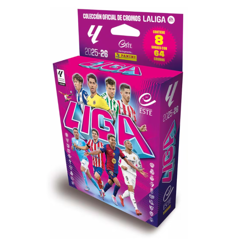 Blíster 8 Sobres Liga Este 2025/2026
