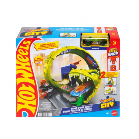 Hot Wheels City Pista Serpiente
