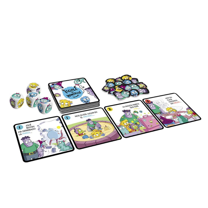 Escuela De Monstruos Juegos De Mesa
