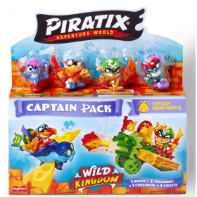 Piratix Wild Kingdom Captain Pack Surtido