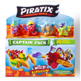 Piratix Wild Kingdom Captain Pack Surtido 2