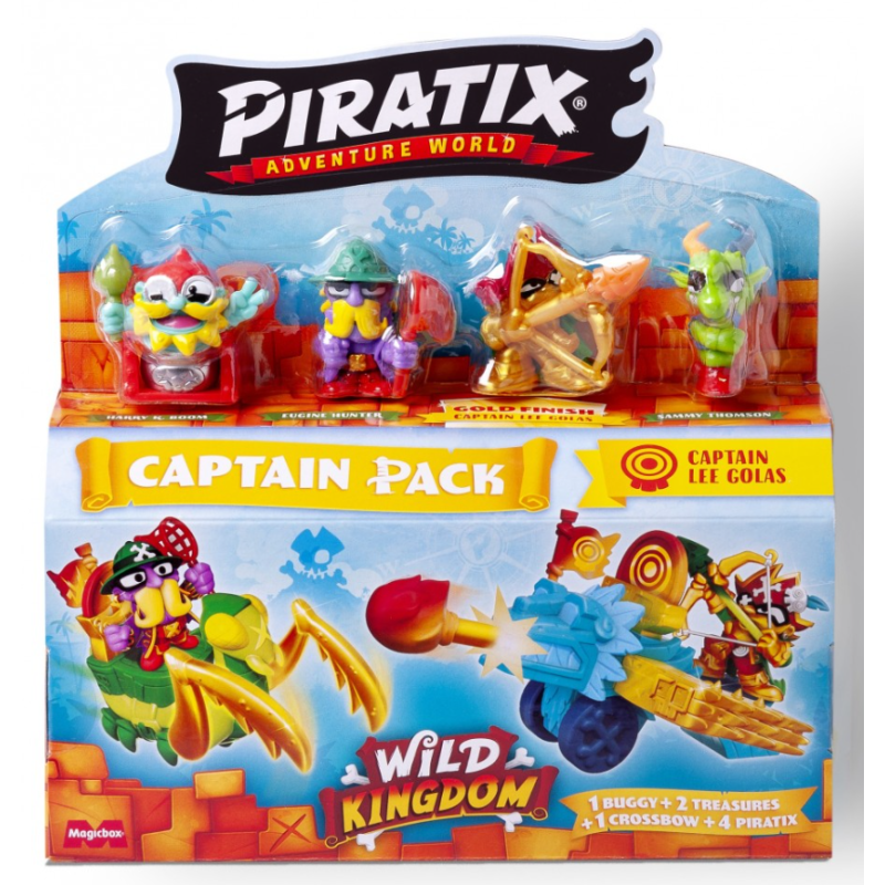 Piratix Wild Kingdom Captain Pack Surtido