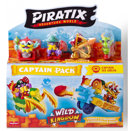 Piratix Wild Kingdom Captain Pack Surtido Piratix Wild Kingdom Captain Pack Surtido