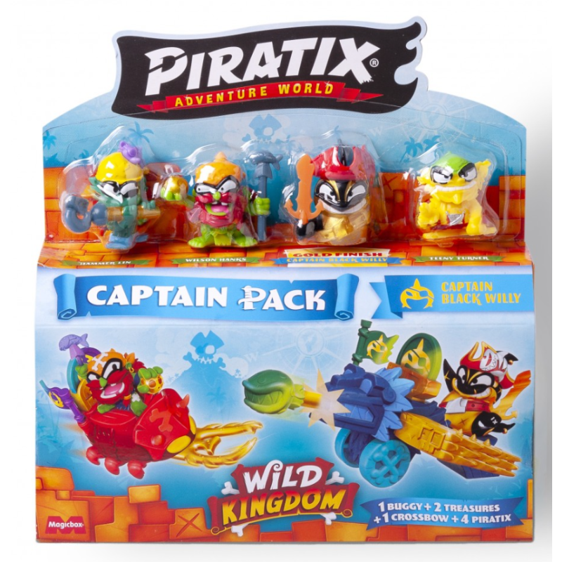 Piratix Wild Kingdom Captain Pack Surtido