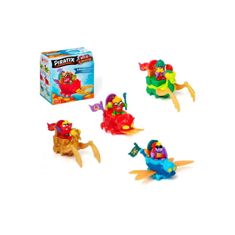Piratix Wild Kingdom Jungle Buggies Surtido