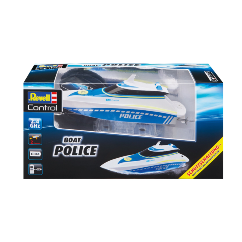 RC Lancha Policía De Carrera Revell