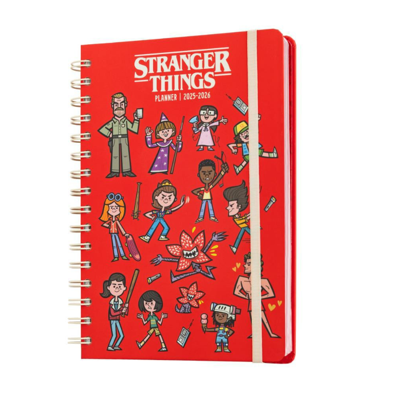 Agenda Escolar 25/26 Stranger Things A5 De Grupo Erik