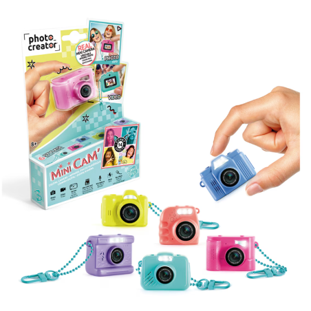 Mini Cámara Digital Surtido 6 Colores