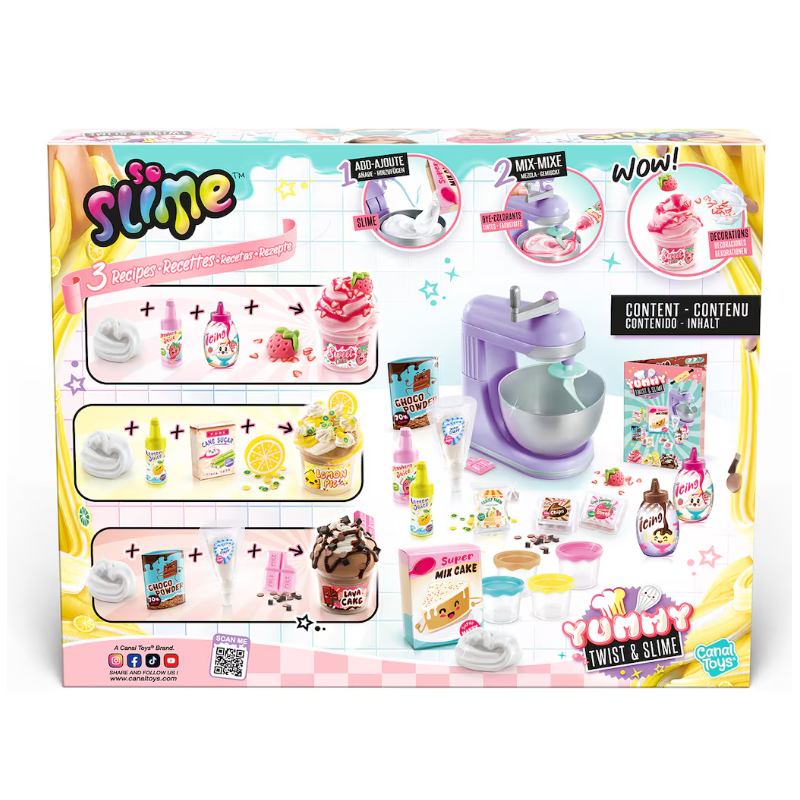 Slime Yummy Twist Mezclador Slime