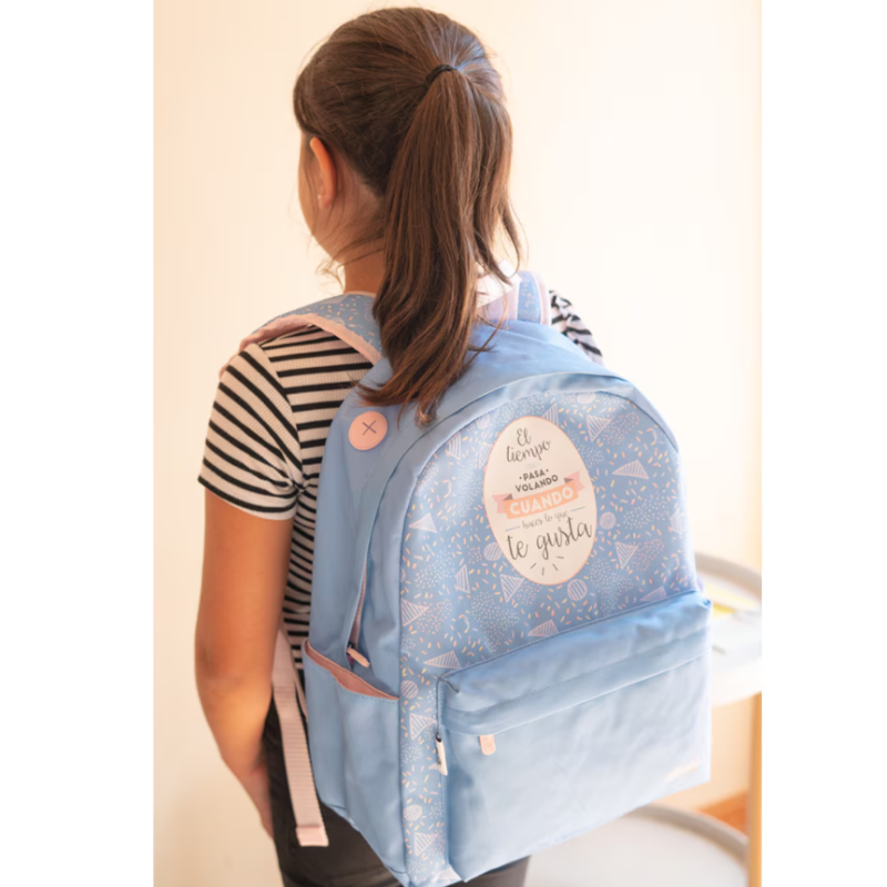 Mochila Amelie Classic Azul