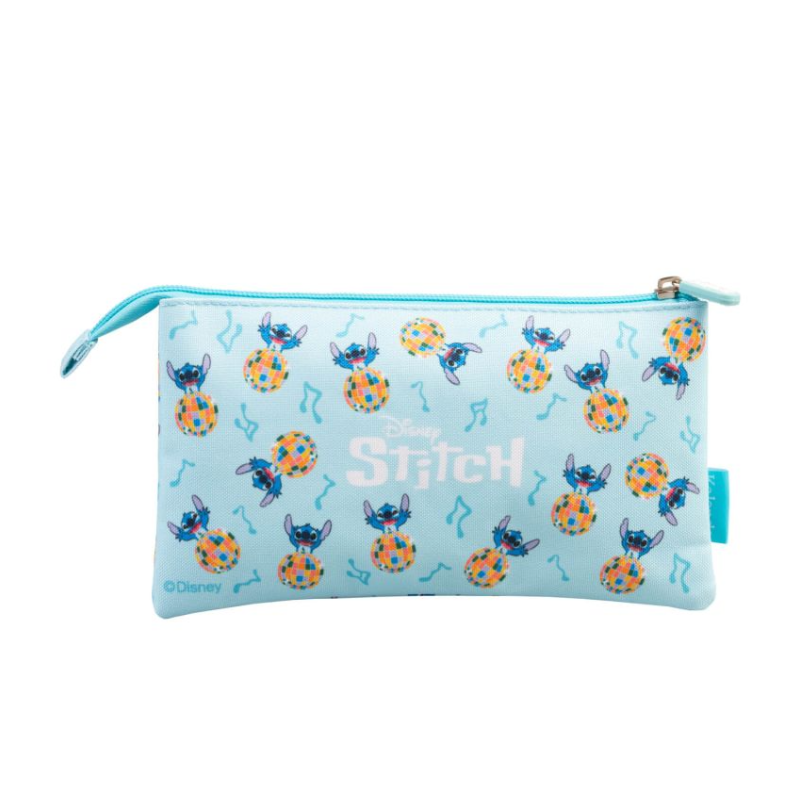 Estuche Triple Disney Stitch Waves