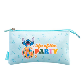 Estuche Triple Disney Stitch Waves De Grupo Erik