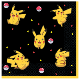Servilletas Pokémon 16 Uds 33x33 cm