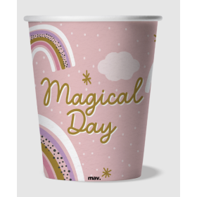Vasos Día Mágico 250 ml 8 Uds
