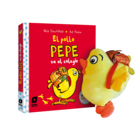 Pack Pollo Pepe En El Colegio Con Muñeco