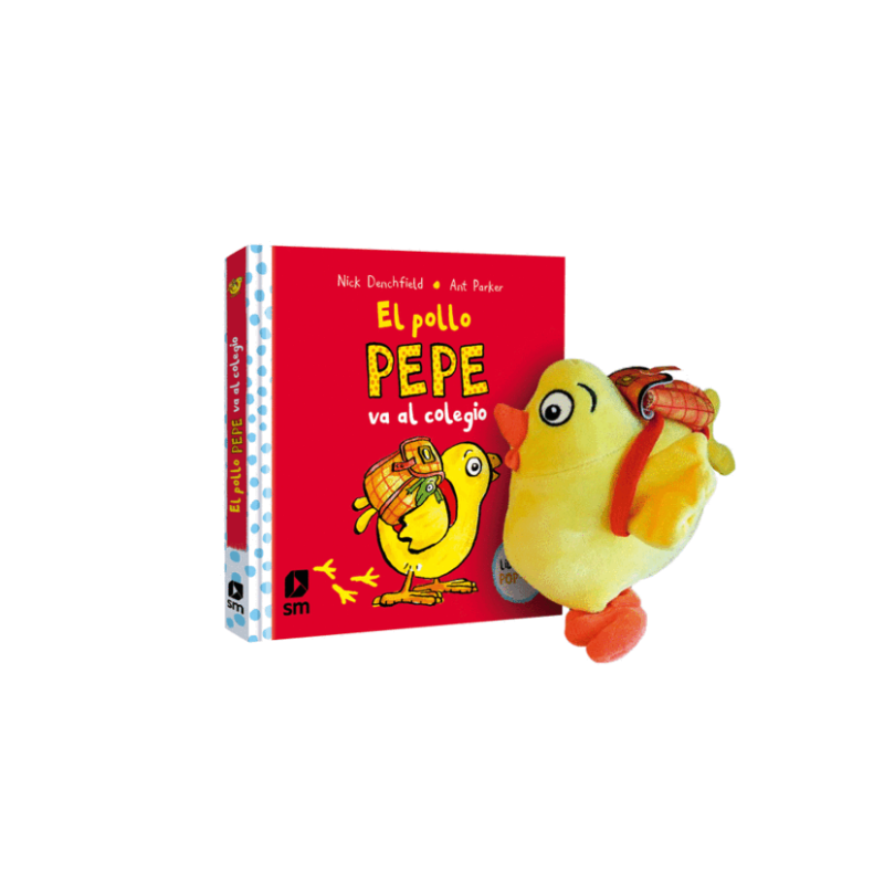Pack Pollo Pepe En El Colegio Con Muñeco De SM